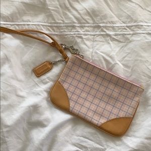 Vintage Coach Wristlet